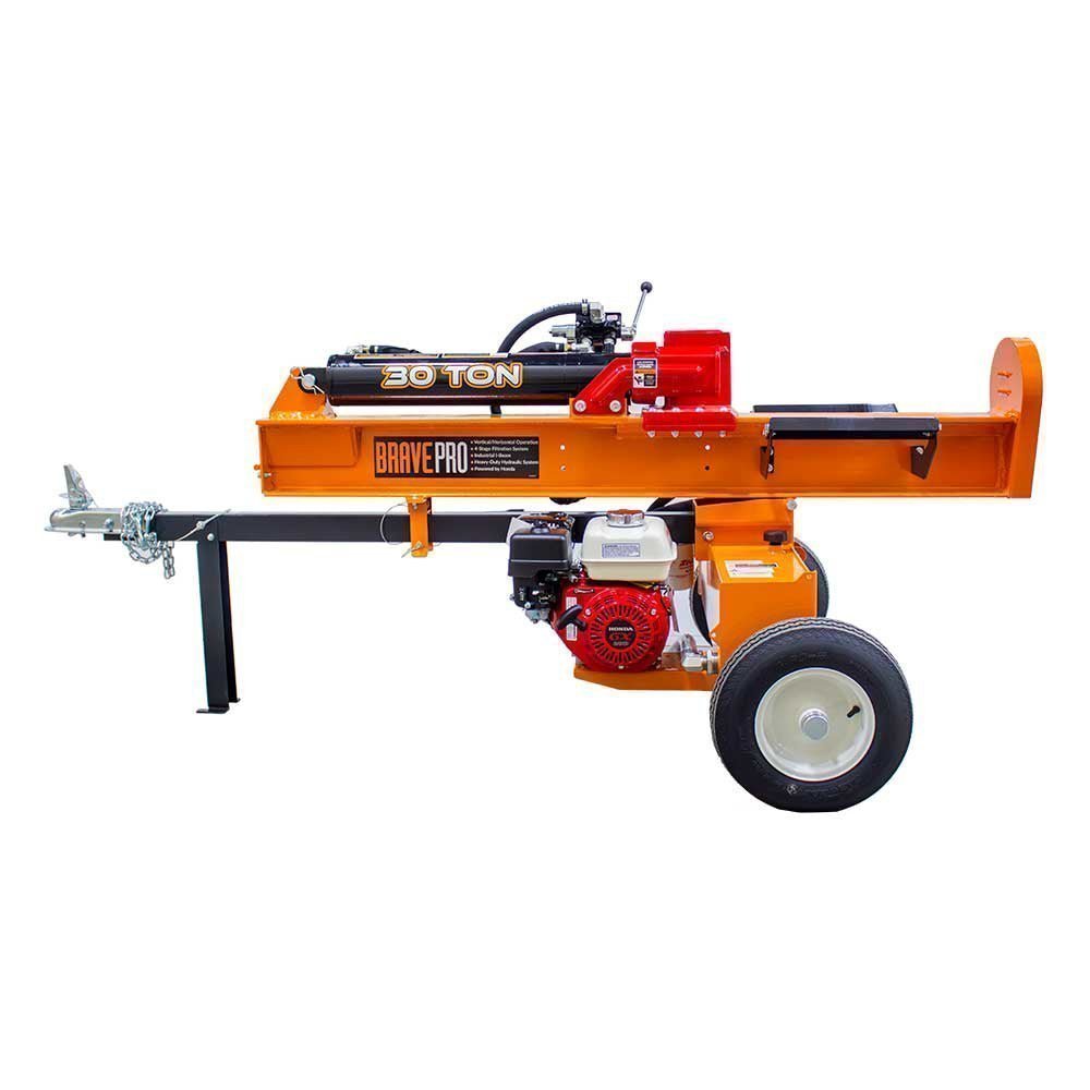 0299121_brave-log-splitter-30-ton-honda-gx200-1-1.jpg Brave 30-Ton Horizontal / Vertical Log Splitter Honda GX200 (VH1730GX) - Image 1