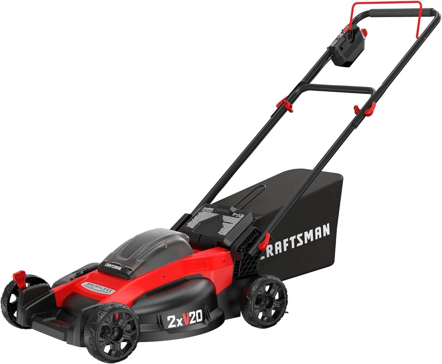 1-380-1.webp CRAFTSMAN V20 Lawn Mower, Push Mowers. - Image 1