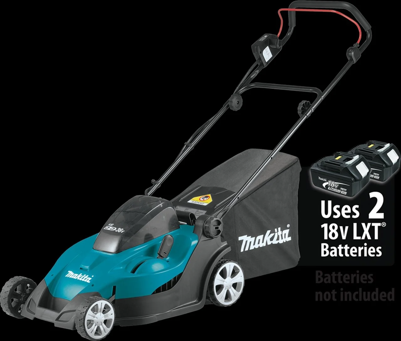 1-562-1.webp Makita USA – 18V X2 (36V) LXT Lithium-Ion Cordless 17″ Residential Lawns Mower, Tool Onlys - Image 1