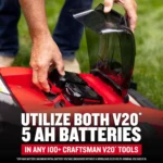 CRAFTSMAN V20 Lawn Mower, Push Mowers. - Image 4