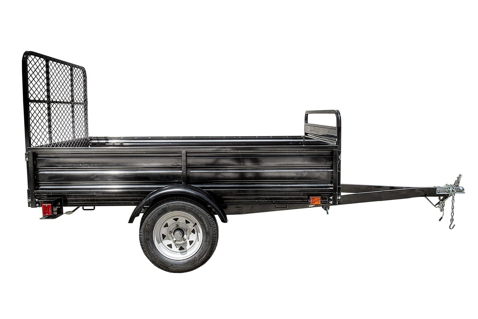 65093316.jpg DK2 5-ft x 7-ft Steel Utility Trailer with Ramp Gate ( 1639-lb Capacity ) 2491711 - Image 1
