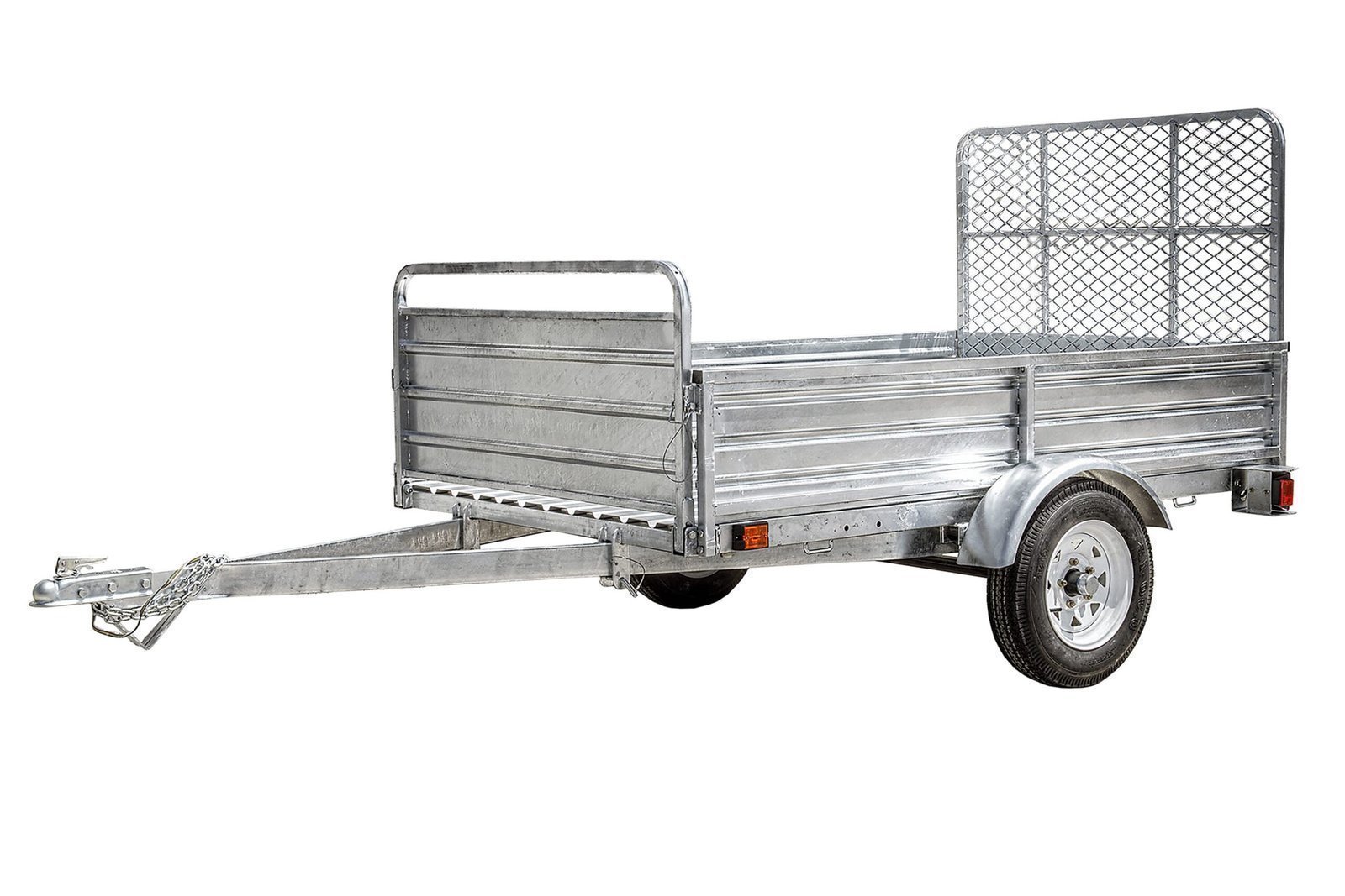 65101726.jpg DK2 5-ft x 7-ft Steel Utility Trailer with Ramp Gate ( 1639-lb Capacity ) 2491713 - Image 1