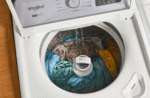 Whirlpool WTW4307SW 4.2–4.3 Cu. Ft. Top Load Washer with 2-in-1 Removable Agitator, Soft Close Glass Lid, White - Image 4
