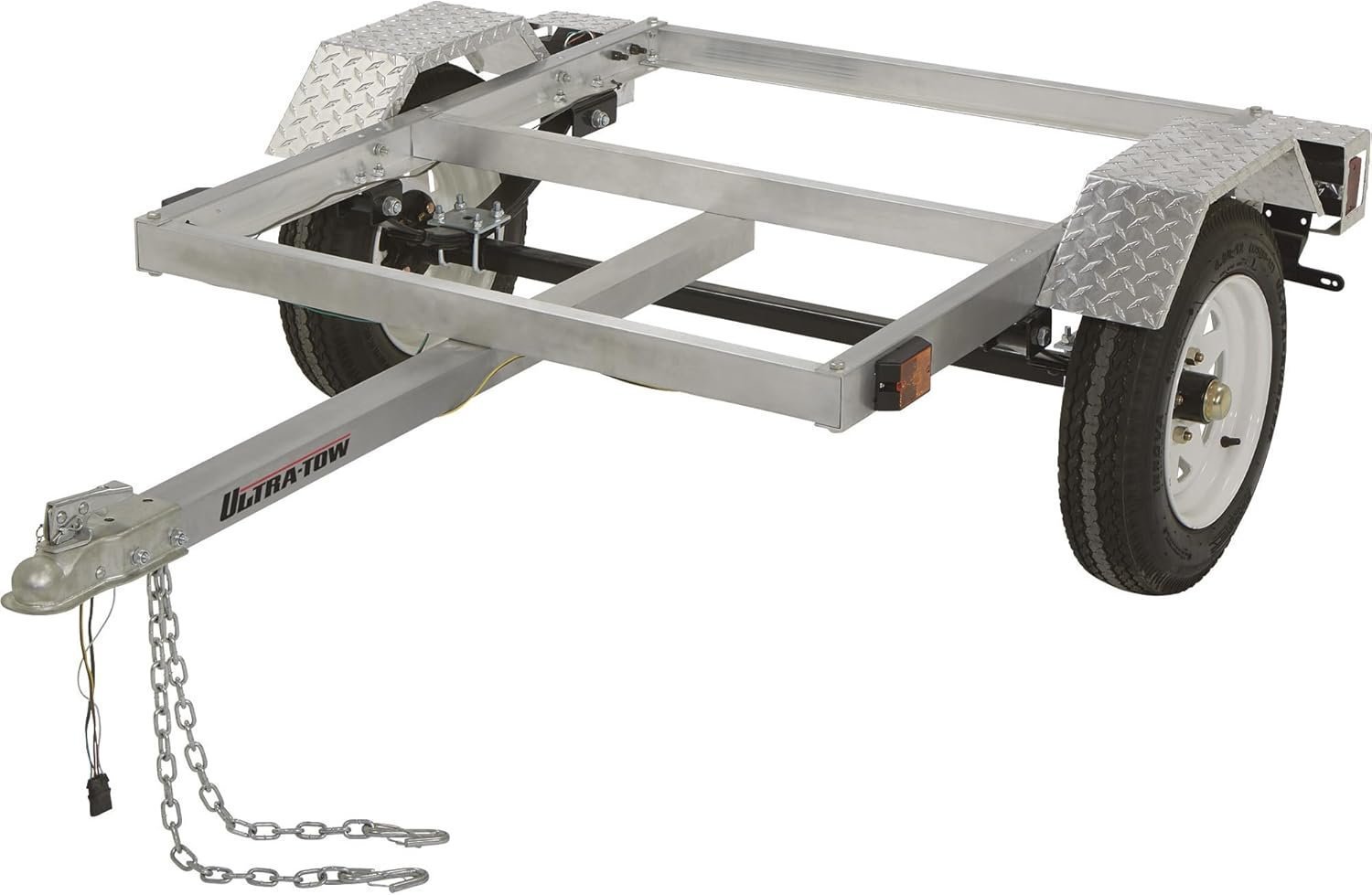 71ptjGv-BVL._AC_SL1500-2.jpg Ultra-Tow 40in. x 48in. Aluminum Utility Trailer Kit – 1060-Lb. Load Capacity - Image 1