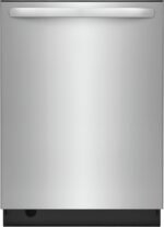 Frigidaire FDSH4501AS 24″ Wide Top Control Dishwasher, Stainless Steel