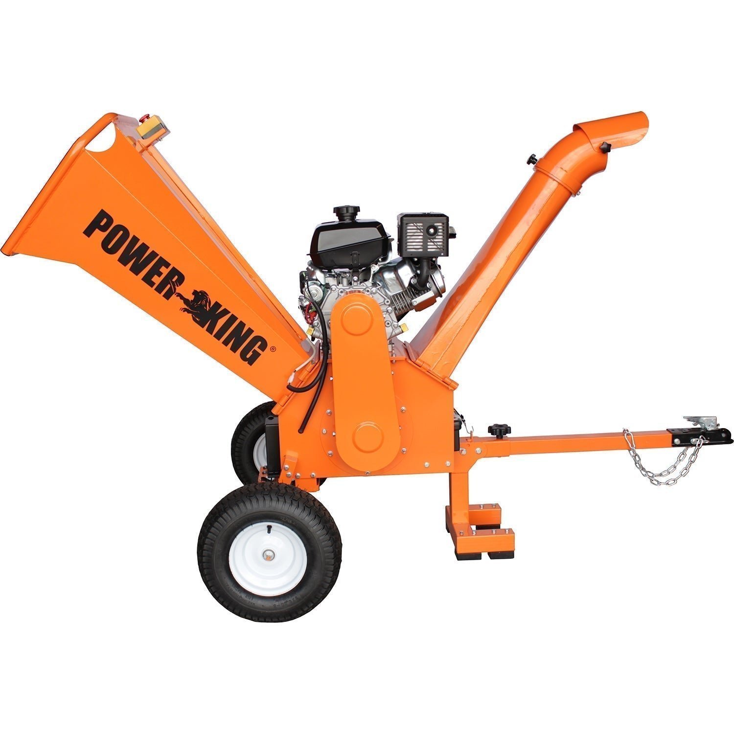 IMG_6975.jpg PowerKing 5-Inch 14 HP Chipper Shredder with Electric Starter & Hour Meter – PK0915-EH - Image 1