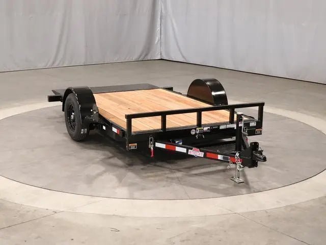 ITLT6.512SA_1002000400_BLACK-100.jpg Interstate 6.5 X 12 Single Axle Tilt 5K Trailer - Image 1