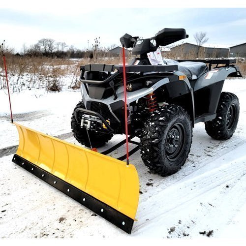 MSA400-BLKRIMS-PLOW-GREY_a.jpg MSA 400 ATV 400cc With Snow Plow 4 x 4 Hi/Low Gears – MSA 400 WITH PLOW – GREY - Image 1