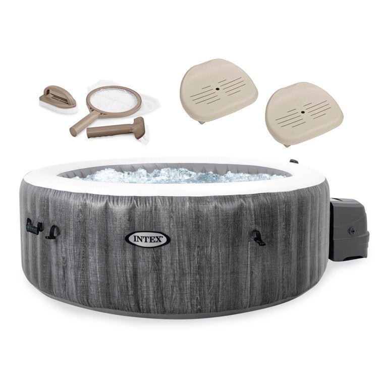 Purespa_Plus_Inflatable_Hot_Tub_Jet_Spa_with_Maintenance_Kit_and_2_Seats_2a3935ac-8331-4236-b490-34c5c95d6122.jpg Purespa Plus Inflatable Hot Tub Jet Spa with Maintenance Kit and 2 Seats - Image 1