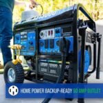 DuroMax XP13000HXT 13,000 Watt Electric Start Tri-Fuel Portable Generator w/ CO Alert - Image 5