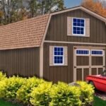 Best Barns Virginia 16×24 Wood Storage Shed Kit