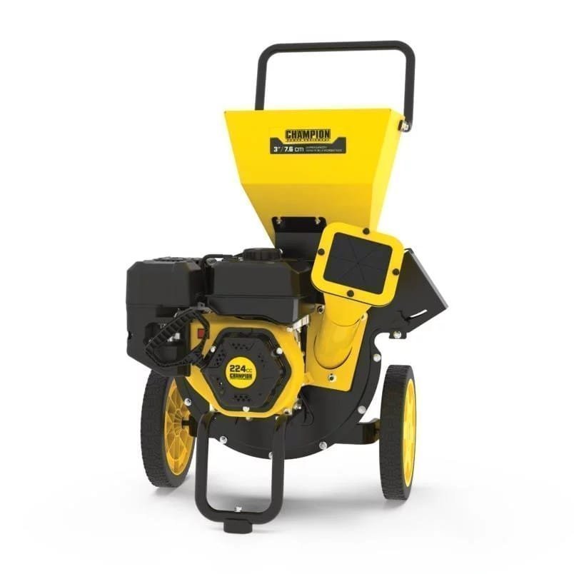 img-1136.jpg Champion Power Equipment 200905 3-Inch Portable Chipper-Shredder with Collection Bag - Image 1