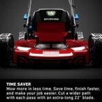 Flex-Force 60V Cordless 2-Tool Combo Kit 22 in. Recycler Walk Behind Lawn Mower & Leaf Blower w/Charger & Batteries - Image 5