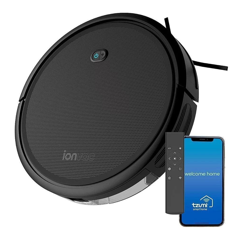 img-2976.jpg Tzumi – ionvac Smart Clean 2000 Robovac – Black - Image 1