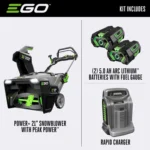 EGO SNT2102 21″ Cordless Snow Blower Kits - Image 2