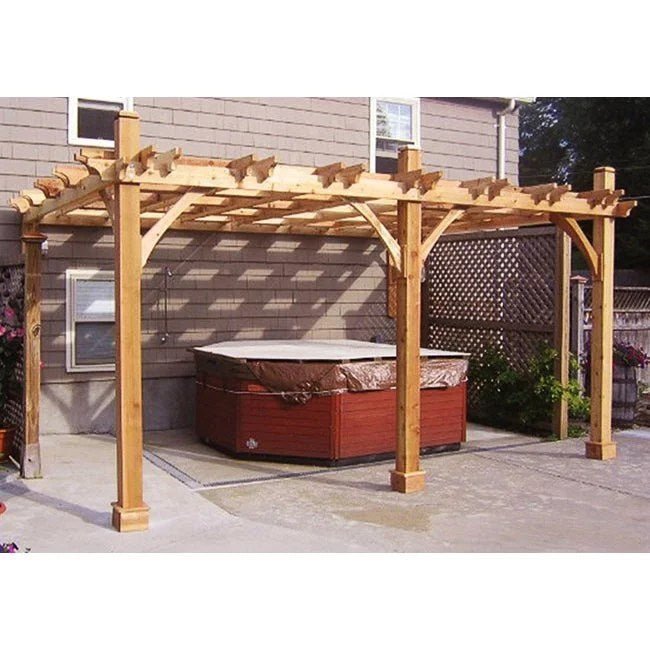 rrrrrrrrrrrrrrrrrr.jpg Outdoor Living Today Breeze 12 x 16 ft. Pergola - Image 1